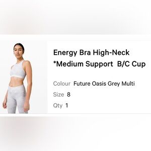Lululemon Energy Highneck Bra